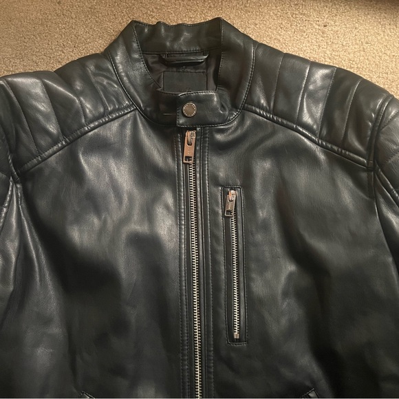 H&M Faux Leather Moto Jacket - Picture 4 of 4